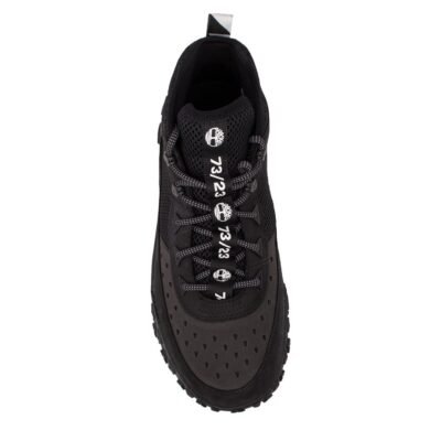 TIMBERLAND ΑΝΔΡΙΚΑ ΔΕΡΜΑΤΙΝΑ ΜΠΟΤΑΚΙΑ GREENSTRIDE MOTION 6 MID LACE HIKER BOOT JET BLACK 0A5VAC 015 - Image 6