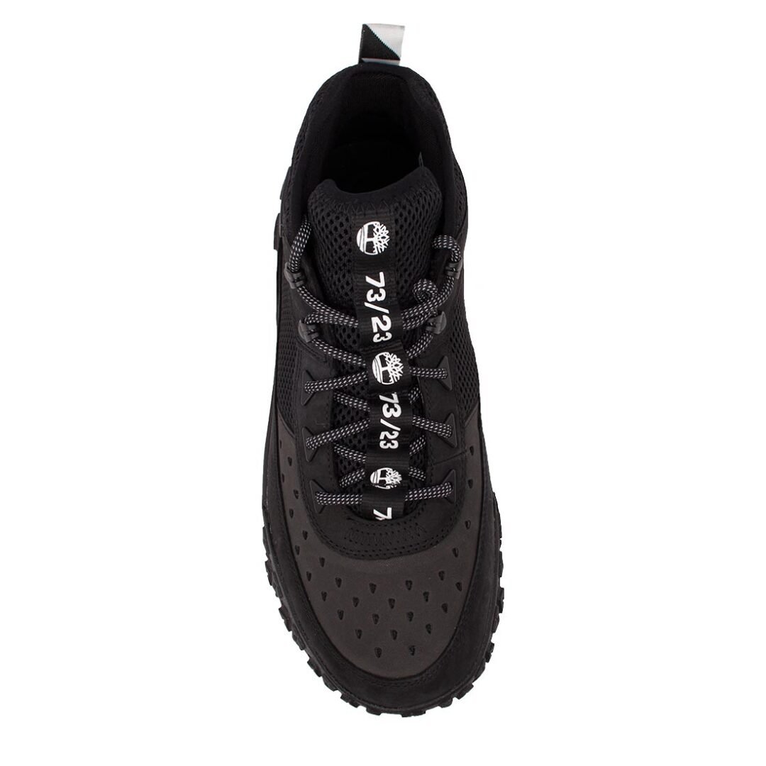 TIMBERLAND ΑΝΔΡΙΚΑ ΔΕΡΜΑΤΙΝΑ ΜΠΟΤΑΚΙΑ GREENSTRIDE MOTION 6 MID LACE HIKER BOOT JET BLACK 0A5VAC 015 - Image 6