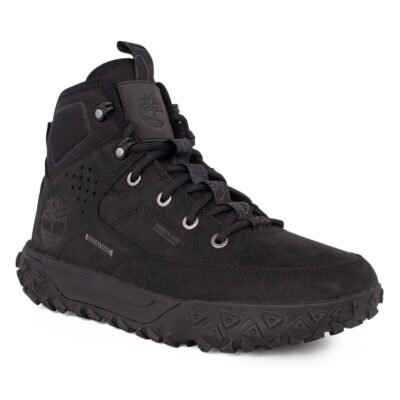 TIMBERLAND ΑΝΔΡΙΚΑ ΔΕΡΜΑΤΙΝΑ ΜΠΟΤΑΚΙΑ GREENSTRIDE MOTION 6 MID LACE HIKER BOOT JET BLACK 1A67P4 015 - Image 2