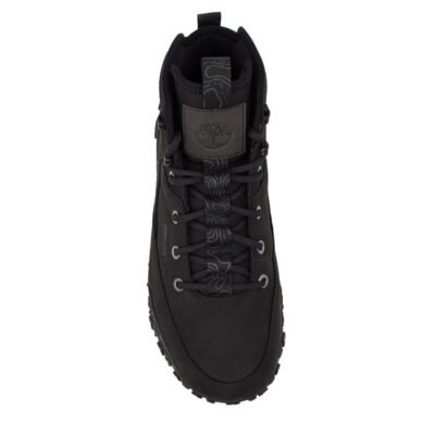 TIMBERLAND ΑΝΔΡΙΚΑ ΔΕΡΜΑΤΙΝΑ ΜΠΟΤΑΚΙΑ GREENSTRIDE MOTION 6 MID LACE HIKER BOOT JET BLACK 1A67P4 015 - Image 5