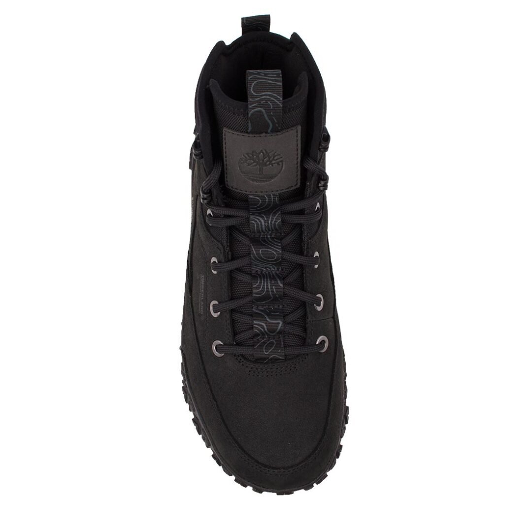 TIMBERLAND ΑΝΔΡΙΚΑ ΔΕΡΜΑΤΙΝΑ ΜΠΟΤΑΚΙΑ GREENSTRIDE MOTION 6 MID LACE HIKER BOOT JET BLACK 1A67P4 015 - Image 5