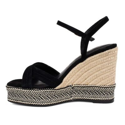 TAMARIS ΓΥΝΑΙΚΕΙΕΣ ΔΕΡΜΑΤΙΝΕΣ ΠΛΑΤΦΟΡΜΕΣ 1-28363-20 001 BLACK - Image 3