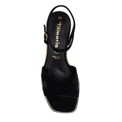 TAMARIS ΓΥΝΑΙΚΕΙΕΣ ΔΕΡΜΑΤΙΝΕΣ ΠΛΑΤΦΟΡΜΕΣ 1-28363-20 001 BLACK - Image 5