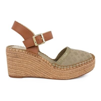 REPLAY ΓΥΝΑΙΚΕΙΕΣ ΥΦΑΣΜΑΤΙΝΕΣ ΕΣΠΑΝΤΡΙΓΙΕΣ SUSAN LYCRA PRINT RP5L0012T 002 BEIGE