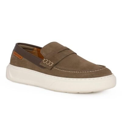 AMBITIOUS ΑΝΔΡΙΚΑ ΔΕΡΜΑΤΙΝΑ LOAFERS KIT 13221A-1299AM SALVIA SUEDE - Image 2