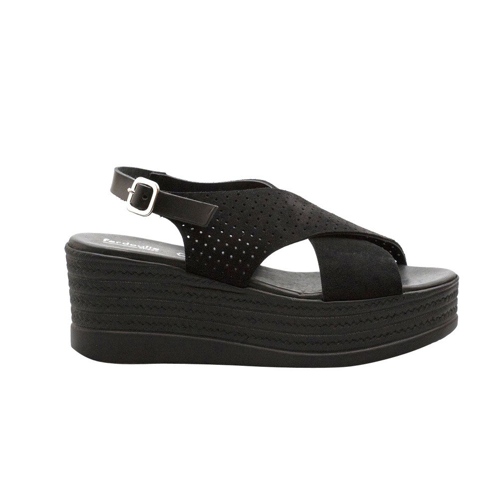 FARDOULIS ΓΥΝΑΙΚΕΙΕΣ SUEDE ΧΙΑΣΤΙ ΠΛΑΤΦΟΡΜΕΣ 64420 ΜΑΥΡΕΣ