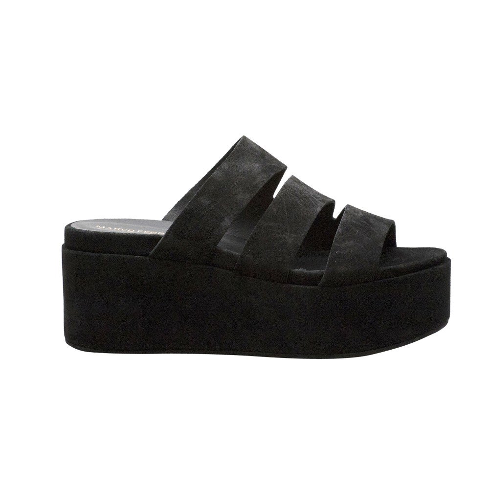 MARCO FERRETTI ΓΥΝΑΙΚΕΙΕΣ SUEDE ΠΛΑΤΦΟΡΜΕΣ 660294 ΜΑΥΡΕΣ