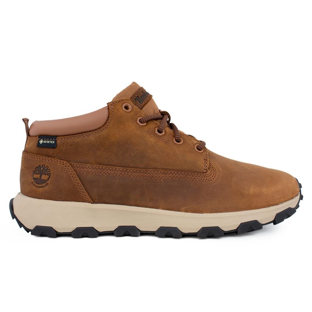 TIMBERLAND ΑΝΔΡΙΚΑ ΔΕΡΜΑΤΙΝΑ GORETEX ΜΠΟΤΑΚΙΑ WINSOR PARK GTX CHUKKA A5YA1 F131 SADDLE