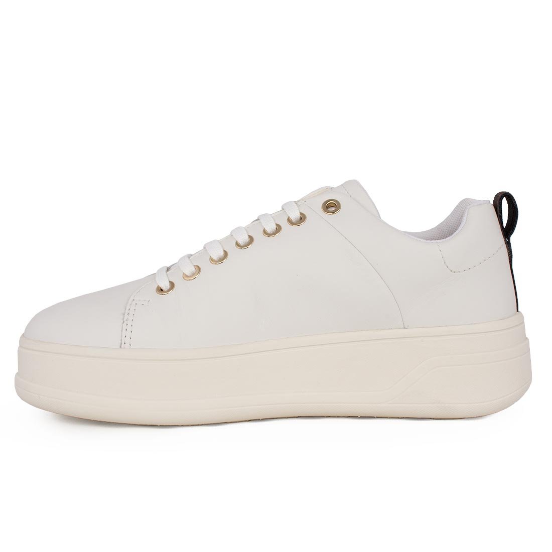GEOX ΓΥΝΑΙΚΕΙΑ ΔΕΡΜΑΤΙΝΑ COMFORT SNEAKERS D SPHERICA ECUB-2 A WHITE - Image 3
