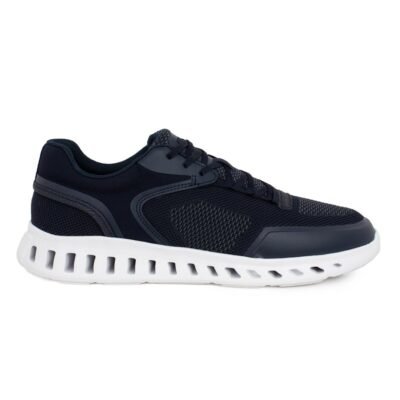 GEOX ΑΝΔΡΙΚΑ ΥΦΑΣΜΑΤΙΝΑ SNEAKERS OUTSTREAM A NAVY