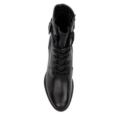 TAMARIS ΓΥΝΑΙΚΕΙΑ ΔΕΡΜΑΤΙΝΑ ΜΠΟΤΑΚΙΑ ΜΕ ΤΑΚΟΥΝΙ 1-25106-41 001 ΜΑΥΡΑ - Image 5