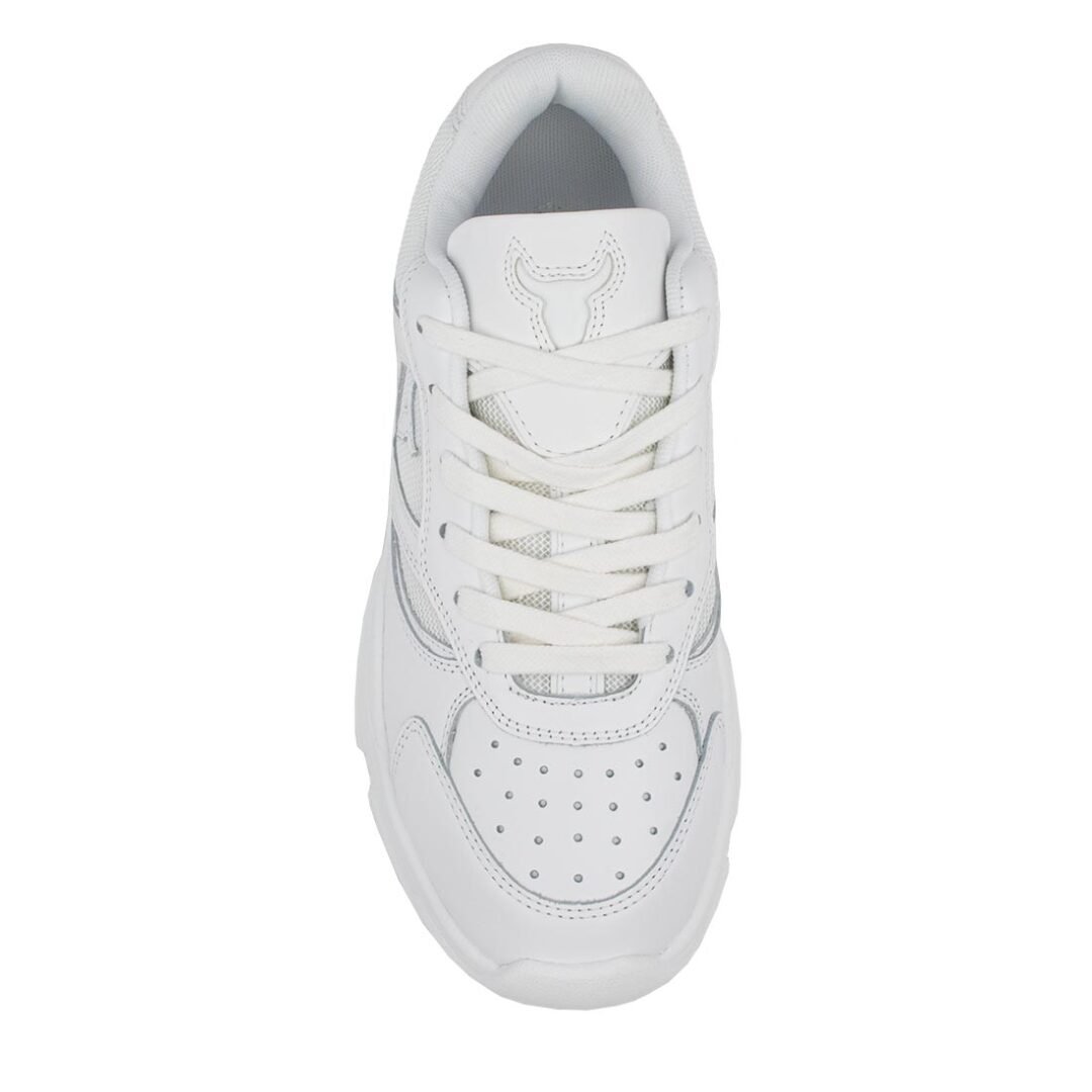 WINDSOR SMITH ΓΥΝΑΙΚΕΙΑ ΔΕΡΜΑΤΙΝΑ SNEAKERS GHOSTED WT WHITE - Image 6