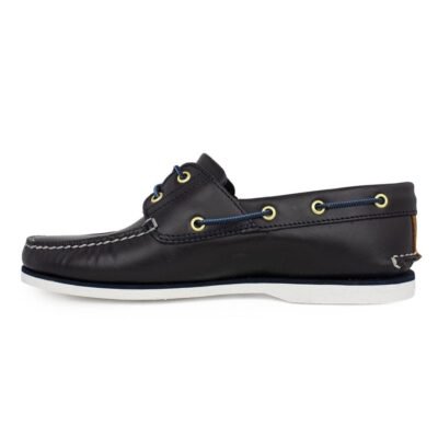TIMBERLAND ΑΝΔΡΙΚΑ ΔΕΡΜΑΤΙΝΑ BOAT SHOES CLASSIC BOAT SHOE A5QU8 019 NAVY FULL GRAIN - Image 3