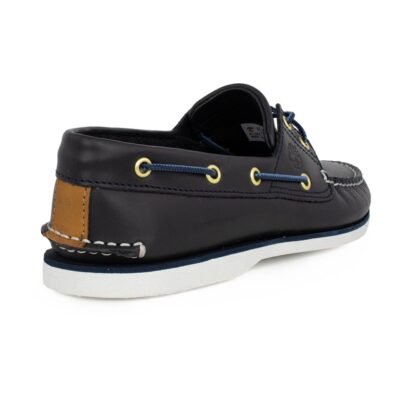 TIMBERLAND ΑΝΔΡΙΚΑ ΔΕΡΜΑΤΙΝΑ BOAT SHOES CLASSIC BOAT SHOE A5QU8 019 NAVY FULL GRAIN - Image 5