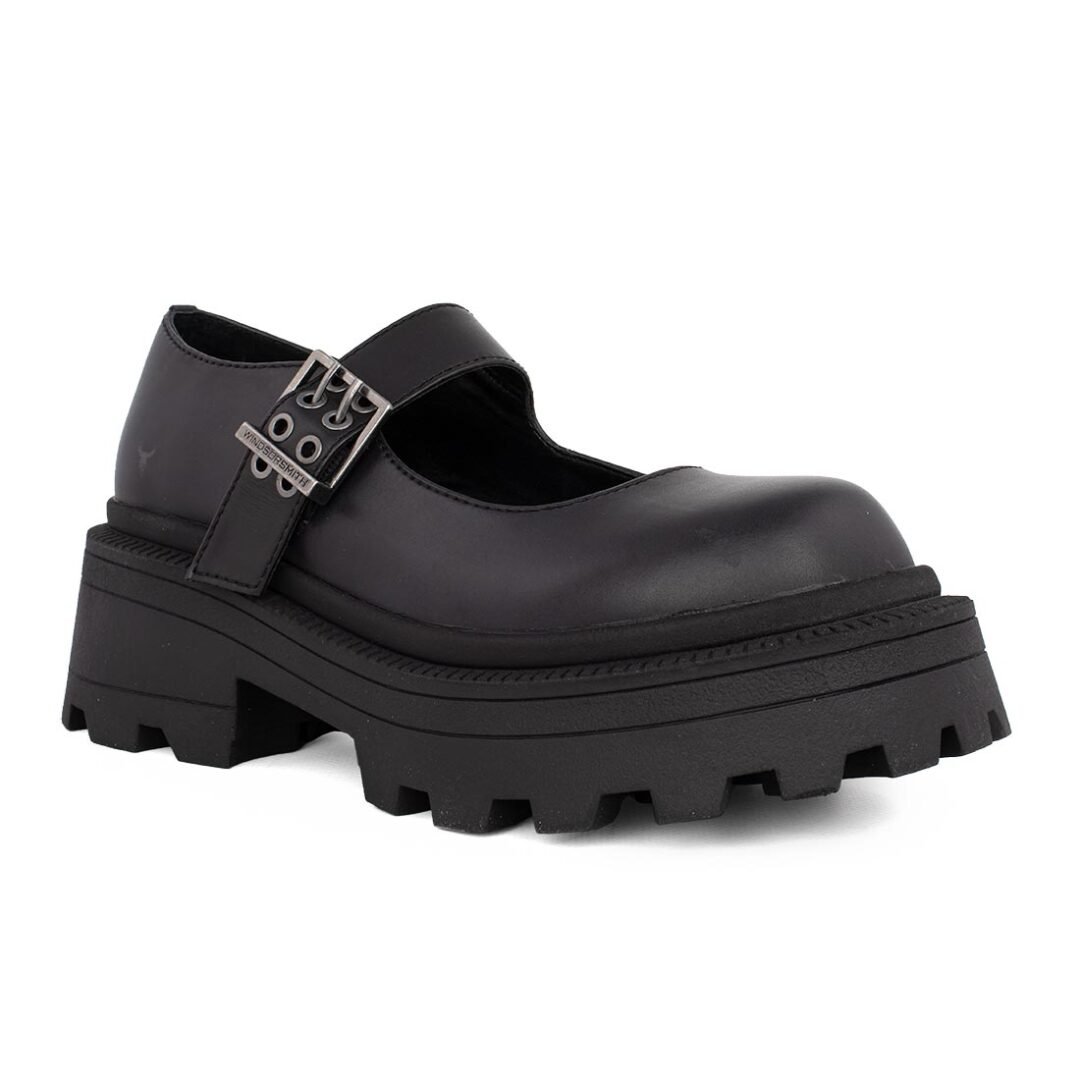 WINDSOR SMITH ΓΥΝΑΙΚΕΙΑ ΔΕΡΜΑΤΙΝΑ LOAFERS TOKYO BLACK - Image 2