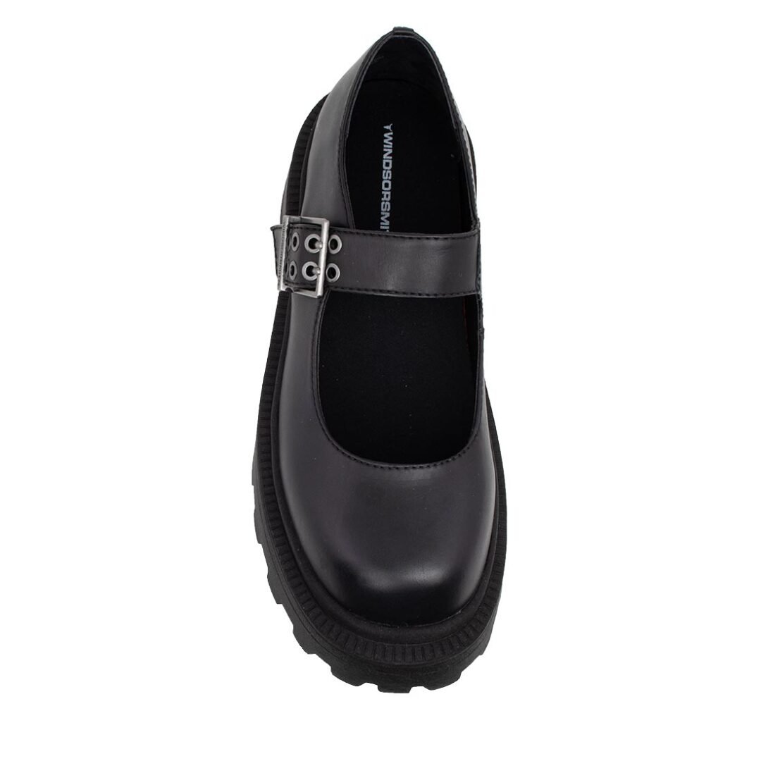 WINDSOR SMITH ΓΥΝΑΙΚΕΙΑ ΔΕΡΜΑΤΙΝΑ LOAFERS TOKYO BLACK - Image 5