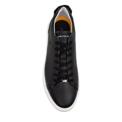 AMBITIOUS ΑΝΔΡΙΚΑ ΔΕΡΜΑΤΙΝΑ SNEAKERS 10443A-4848AM.2 BLACK - Image 6