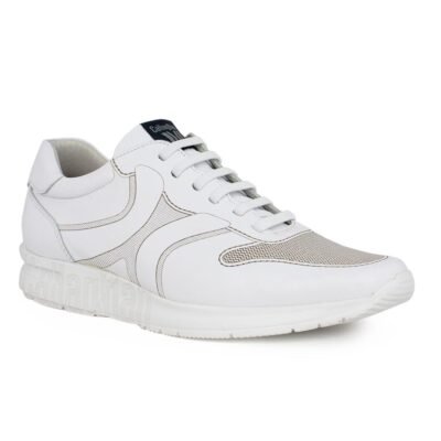CALLAGHAN ΑΝΔΡΙΚΑ ΔΕΡΜΑΤΙΝΑ COMFORT SNEAKERS 91322 WHITE - Image 2