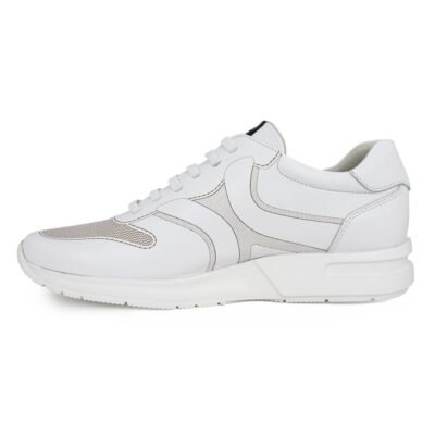 CALLAGHAN ΑΝΔΡΙΚΑ ΔΕΡΜΑΤΙΝΑ COMFORT SNEAKERS 91322 WHITE - Image 3