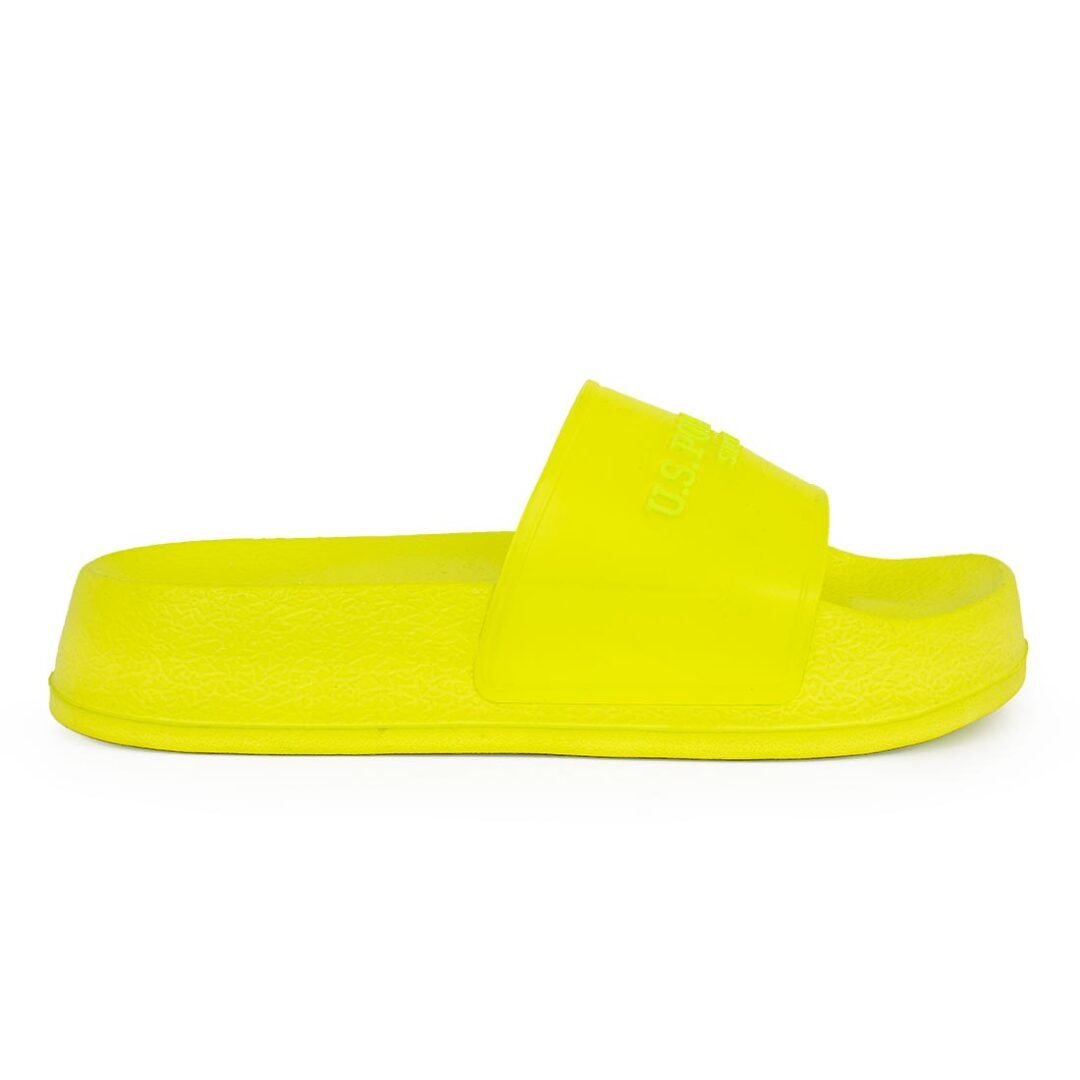 US POLO ΓΥΝΑΙΚΕΙΑ SLIDES AMAMI001 YELLOW