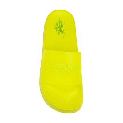 US POLO ΓΥΝΑΙΚΕΙΑ SLIDES AMAMI001 YELLOW - Image 5