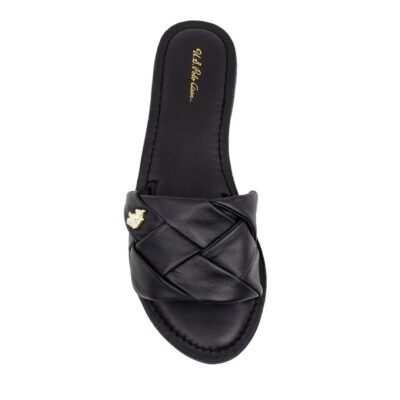 US POLO ΓΥΝΑΙΚΕΙΕΣ FLAT ΠΑΝΤΟΦΛΕΣ LINDA003 BLACK - Image 5