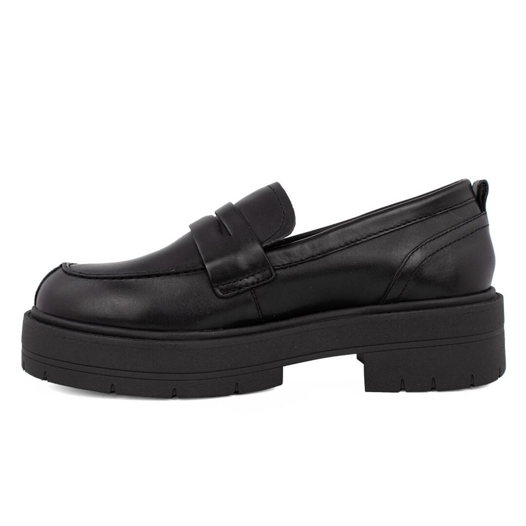 GEOX ΓΥΝΑΙΚΕΙΑ ΔΕΡΜΑΤΙΝΑ COMFORT LOAFERS D SPHERICA EC7 I BLACK - Image 3