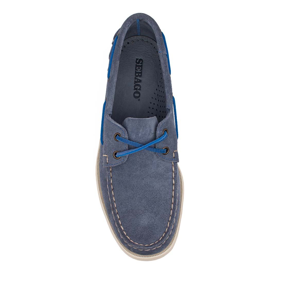 SEBAGO ΑΝΔΡΙΚΑ BOAT SHOES PORTLAND FLESH OUT INDIGO SUEDE - Image 5
