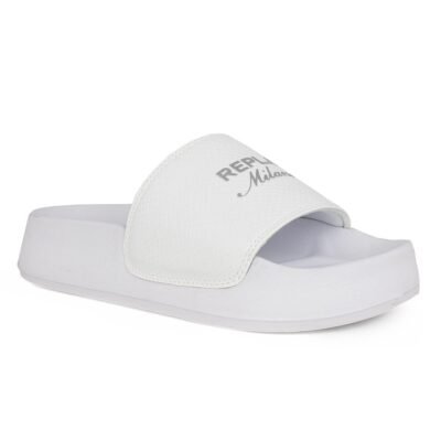 REPLAY ΓΥΝΑΙΚΕΙΑ SLIDES NEW LOTTY SNAKE RF1H0018S 0061 WHITE - Image 2