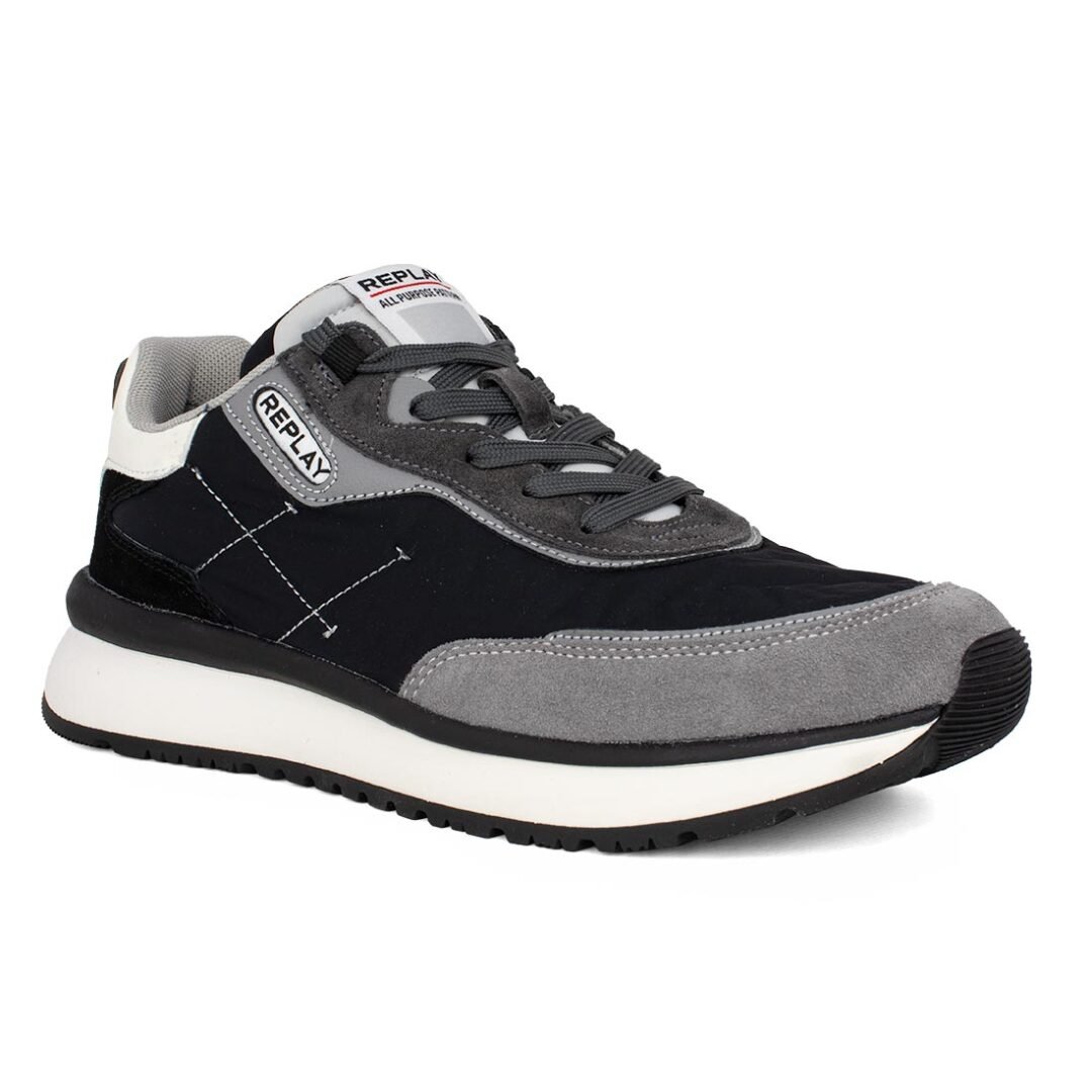 REPLAY ΑΝΔΡΙΚΑ SNEAKERS FUTURE RUN RS7N0001T 0370 BLACK GREY - Image 2