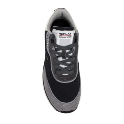 REPLAY ΑΝΔΡΙΚΑ SNEAKERS FUTURE RUN RS7N0001T 0370 BLACK GREY - Image 6
