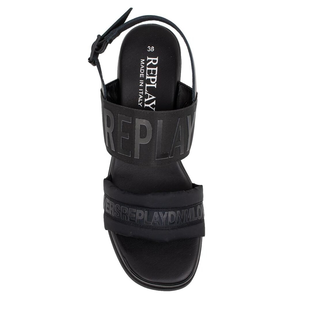 REPLAY ΓΥΝΑΙΚΕΙΑ ΠΕΔΙΛΑ LYBRA WRITE RP5Q0003T 003 BLACK - Image 5