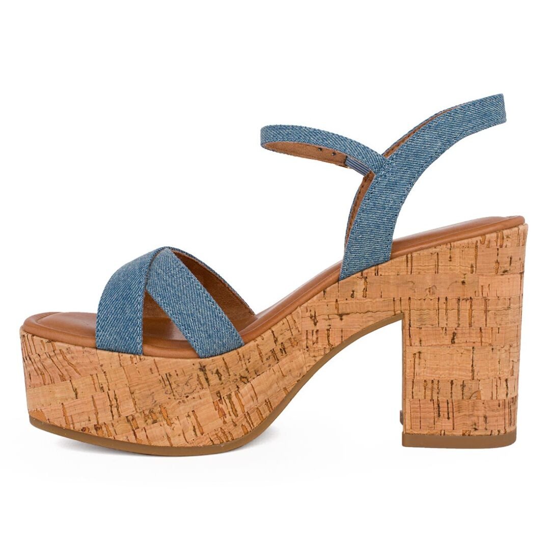 TAMARIS ΓΥΝΑΙΚΕΙΑ ΥΦΑΣΜΑΤΙΝΑ ΠΕΔΙΛΑ 1-28034-42 802 DENIM - Image 3