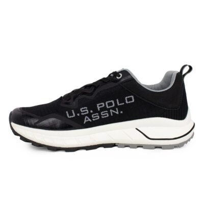 US POLO ΑΝΔΡΙΚΑ SNEAKERS SETH001 BLACK - Image 3