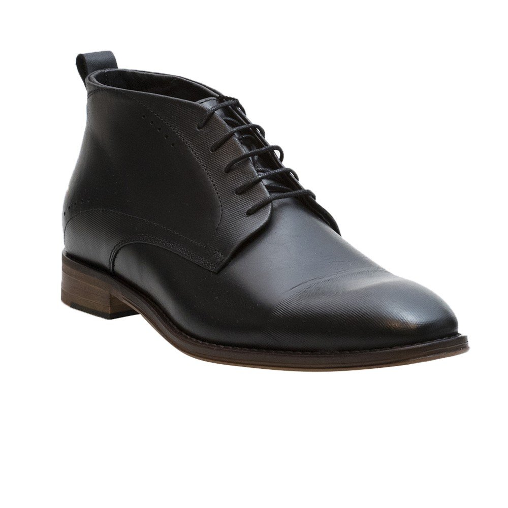 COXX BORBA ΑΝΔΡΙΚΑ ΔΕΡΜΑΤΙΝΑ ΜΠΟΤΑΚΙΑ RUBI600 ΜΑΥΡΑ - Image 2