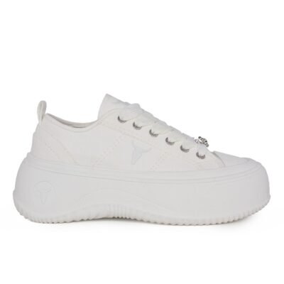 WINDSOR SMITH ΓΥΝΑΙΚΕΙΑ ΠΑΝΙΝΑ SNEAKERS INTENTIONS WHITE