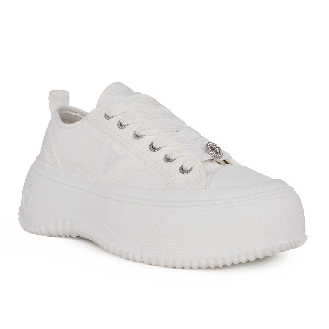 WINDSOR SMITH ΓΥΝΑΙΚΕΙΑ ΠΑΝΙΝΑ SNEAKERS INTENTIONS WHITE - Image 2