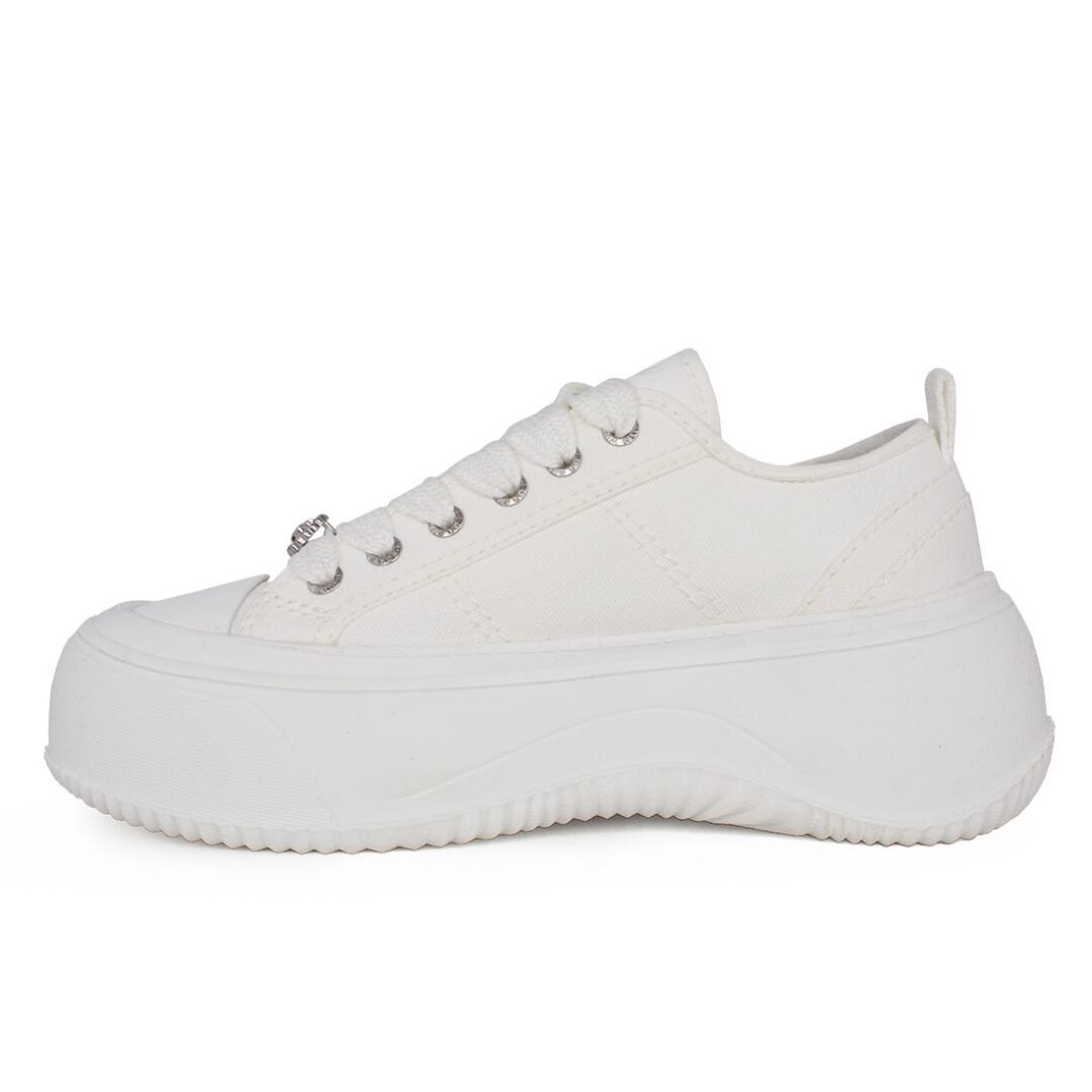 WINDSOR SMITH ΓΥΝΑΙΚΕΙΑ ΠΑΝΙΝΑ SNEAKERS INTENTIONS WHITE - Image 3