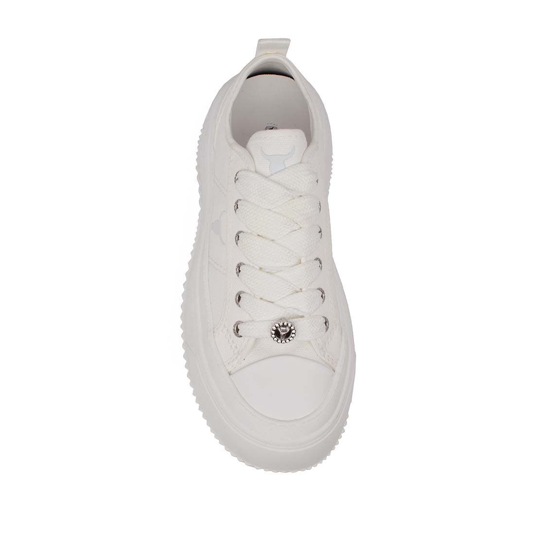 WINDSOR SMITH ΓΥΝΑΙΚΕΙΑ ΠΑΝΙΝΑ SNEAKERS INTENTIONS WHITE - Image 5