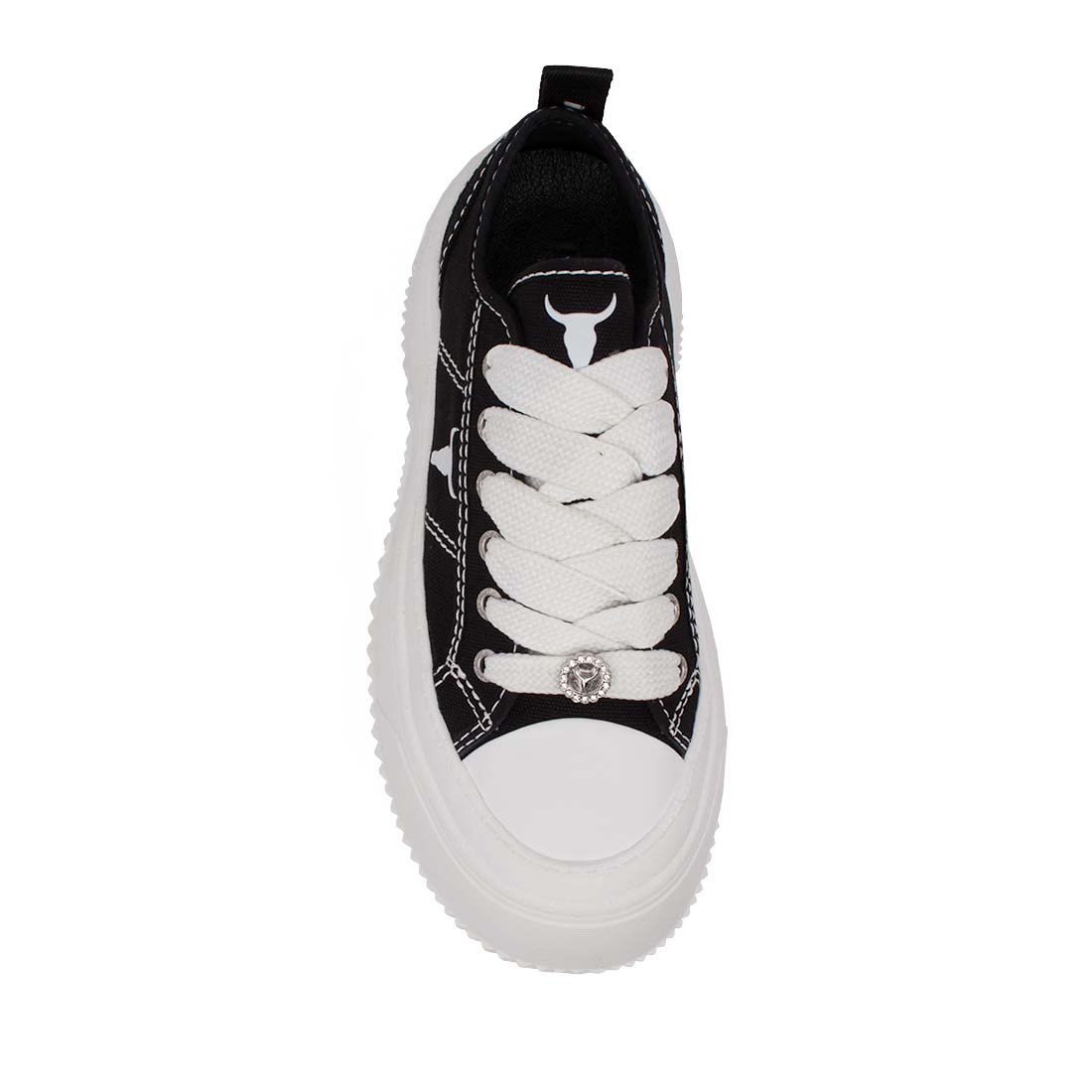 WINDSOR SMITH ΓΥΝΑΙΚΕΙΑ ΠΑΝΙΝΑ SNEAKERS INTENTIONS BLACK - Image 5
