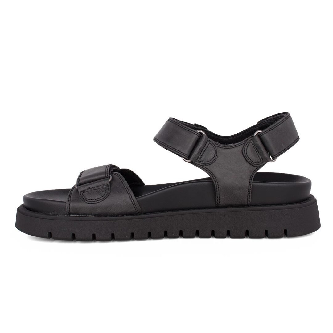 WINDSOR SMITH ΑΝΔΡΙΚΑ ΔΕΡΜΑΤΙΝΑ ΣΑΝΔΑΛΙΑ RAMSEY SANDALS BLACK - Image 3