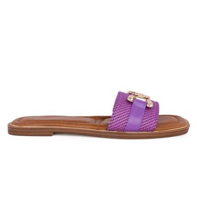 TAMARIS ΓΥΝΑΙΚΕΙΕΣ ΔΕΡΜΑΤΙΝΕΣ FLAT ΠΑΝΤΟΦΛΕΣ 1-27100-42 563 LIGHT PURPLE