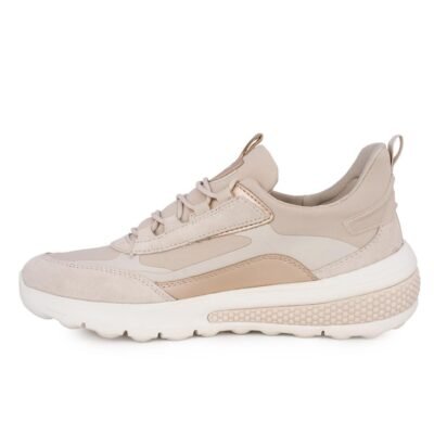 GEOX ΓΥΝΑΙΚΕΙΑ ΥΦΑΣΜΑΤΙΝΑ SNEAKERS SPHERICA ACTIF E LIGHT SAND - Image 3