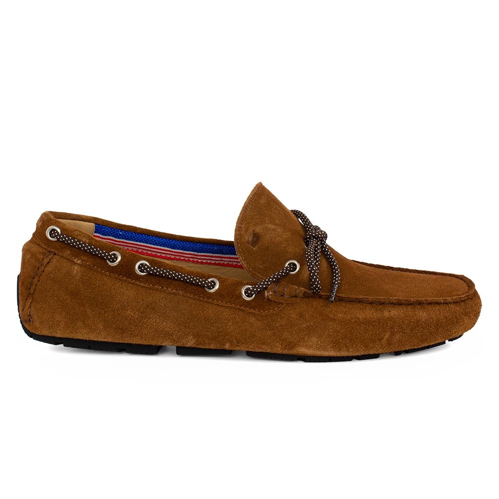 FLORSHEIM ΑΝΔΡΙΚΑ SUEDE DRIVER MOCASSINS 52999-358 TABAC