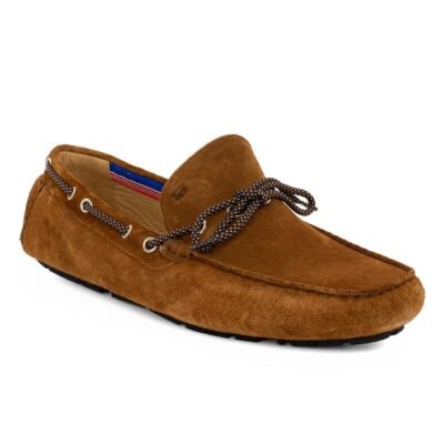 FLORSHEIM ΑΝΔΡΙΚΑ SUEDE DRIVER MOCASSINS 52999-358 TABAC - Image 2