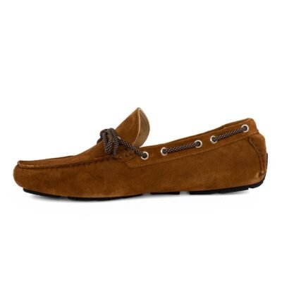 FLORSHEIM ΑΝΔΡΙΚΑ SUEDE DRIVER MOCASSINS 52999-358 TABAC - Image 3