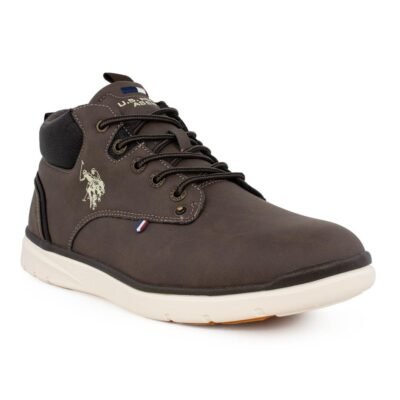 US POLO ΑΝΔΡΙΚΑ ΜΠΟΤΑΚΙΑ YGOR004A BROWN - Image 2