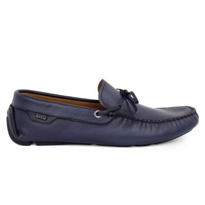 BOSS SHOES ΑΝΔΡΙΚΑ ΔΕΡΜΑΤΙΝΑ DRIVER ΜΟΚΑΣΙΝΙΑ S6889 ΜΠΛΕ