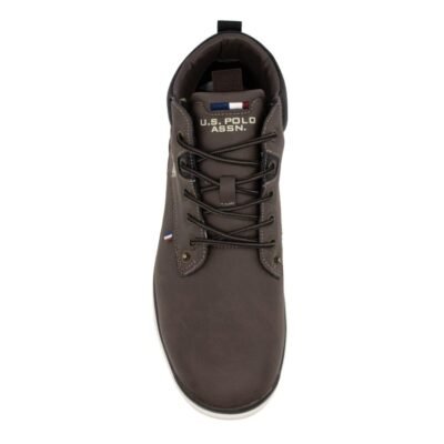 US POLO ΑΝΔΡΙΚΑ ΜΠΟΤΑΚΙΑ YGOR004A BROWN - Image 5