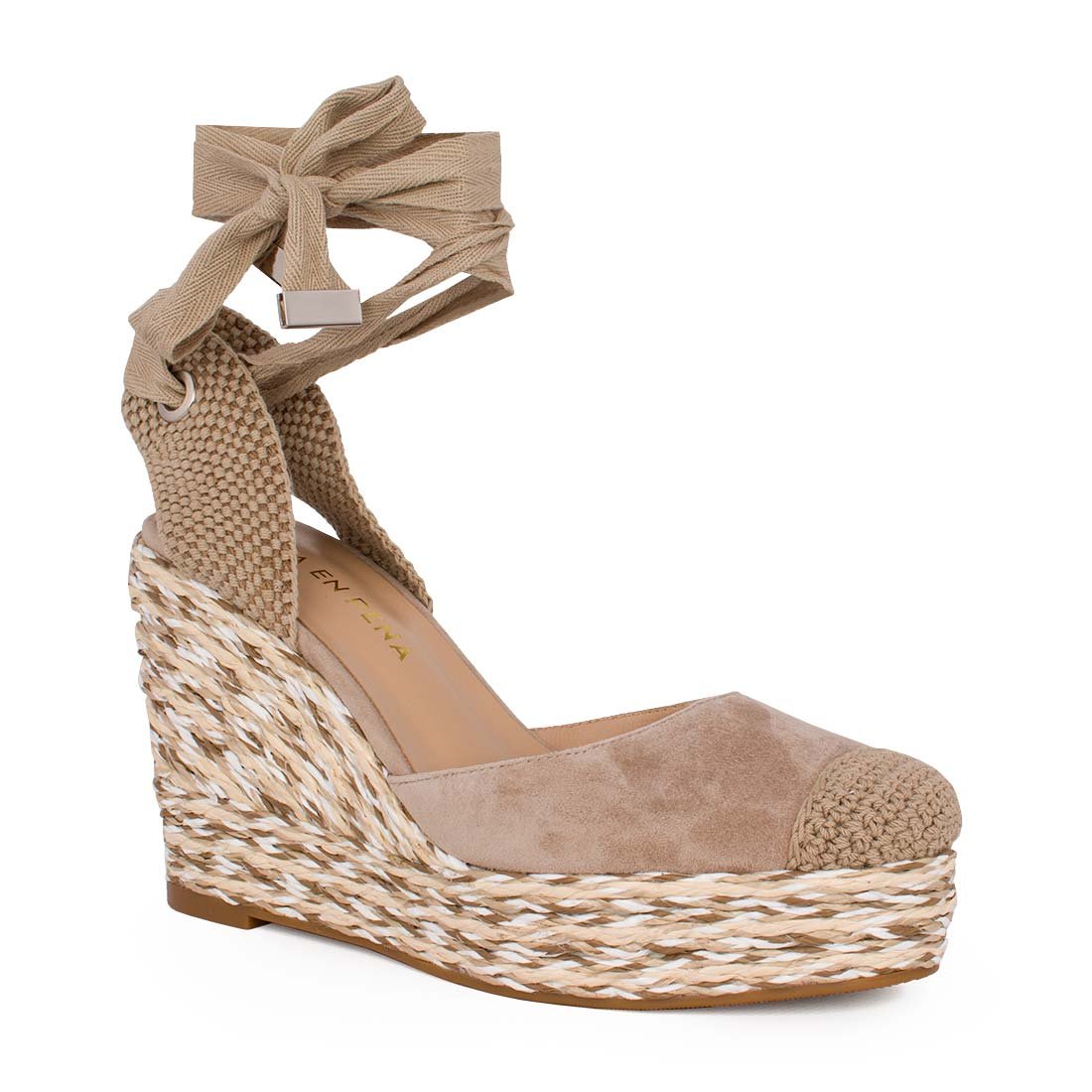 ALMA EN PENA ΓΥΝΑΙΚΕΙΕΣ ΔΕΡΜΑΤΙΝΕΣ ΕΣΠΑΝΤΡΙΓΙΕΣ V240903 VISON SUEDE - Image 2